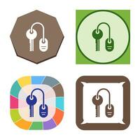 Room key Vector Icon