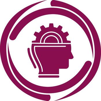 Machine Learning Vector Icon