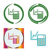 icono de vector de contabilidad