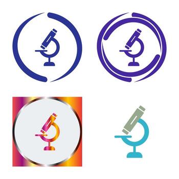 Microscope Vector Icon