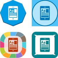 Education App Vector Icon