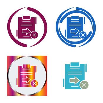 Send Failed Vector Icon