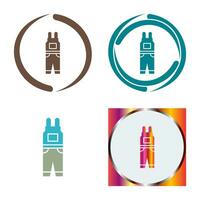 Jumpsuit Vector Icon