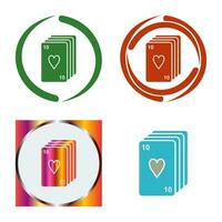 Deck of Cards Vector Icon