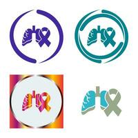 icono de vector de cáncer