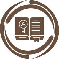 Open Book Vector Icon