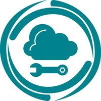 Cloud Computing Vector Icon