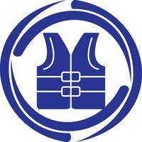 Life jacket Vector Icon