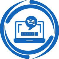 Digital Learning Vector Icon