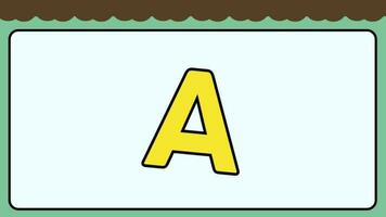 English alphabet animation Kids Learning Videos Preschool Learning Video.