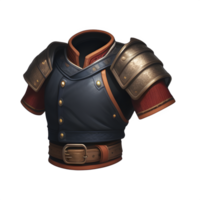 Medieval leather armor game ai generated png