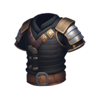 Medieval leather armor game ai generated png