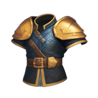 Medieval leather armor game ai generated png
