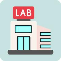 icono de vector de laboratorio