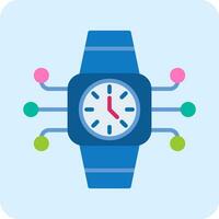 icono de vector de reloj inteligente