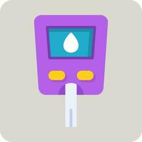 Glucose Meter Vector Icon