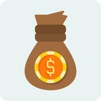 Money Bag Vector Icon