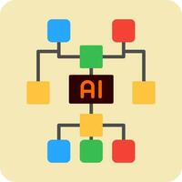 Artificial Intelligence Vector Icon