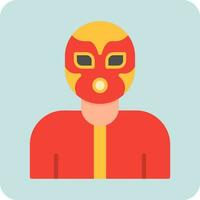 luchador vector icono