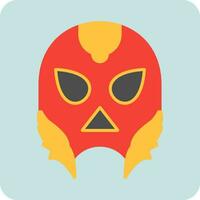 lucha mascaras vector icono