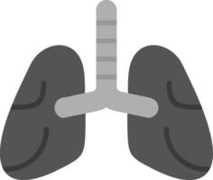 icono de vector de pulmones