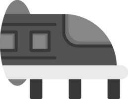 Hyperloop vector icono