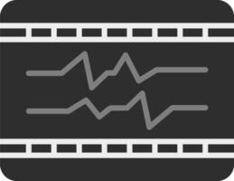 ecg vector icono