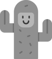 icono de vector de cactus