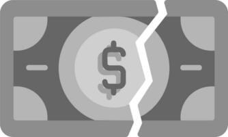 Bankruptcy Vector Icon