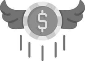 Flying Money Vector Icon