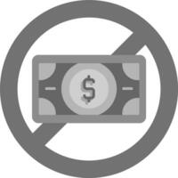 No Money Vector Icon