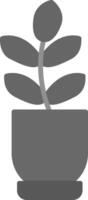 Ficus Elastica Vector Icon