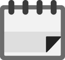 icono de vector de calendario