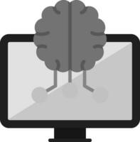 Machine Learning Vector Icon