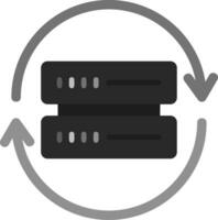 Data Transformation Vector Icon