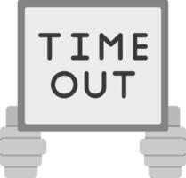 Time Out Vector Icon