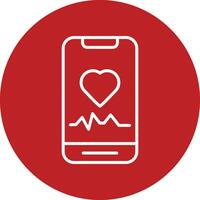 Heart Rate Vector Icon