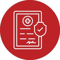 Health Insurance Vector Icon