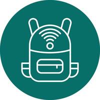 Smart Bag Vector Icon