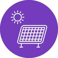 Solar Panel Vector Icon