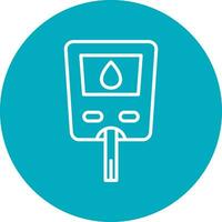 Glucose Meter Vector Icon