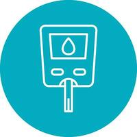 Glucose Meter Vector Icon