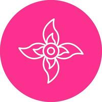 plumeria vector icono