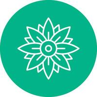 Chrysanthemum Vector Icon