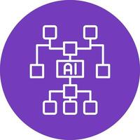 Artificial Intelligence Vector Icon