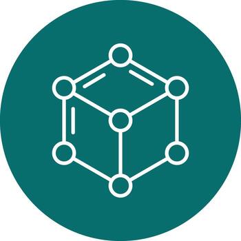 Neural Network Vector Icon