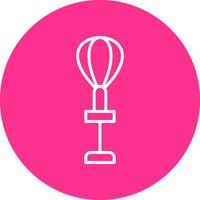 Punching Ball Vector Icon