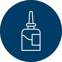 Nasal Spray Vector Icon