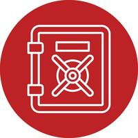 Safe Box Vector Icon