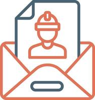 Recommendation Letter Vector Icon